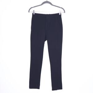 MCGUIRE Lou Lou Cropped Slim Trouser Pants Black Workwear Casual Women's 24